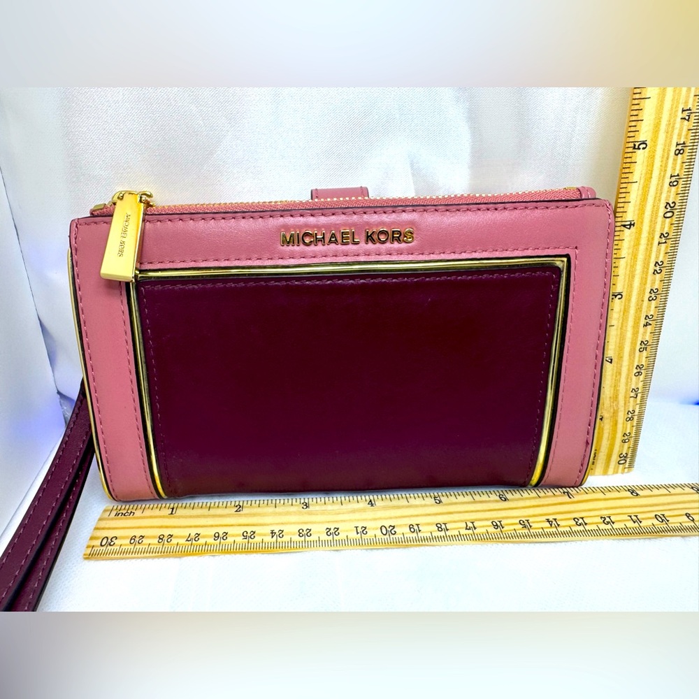 Michael Kors Smartphone Wallet Adele Two Tone Wri… - image 6